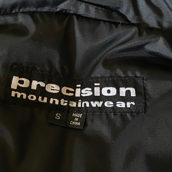 Black Precision Mountainwear Black Coat with Detachable Hood - Picture 10 of 15